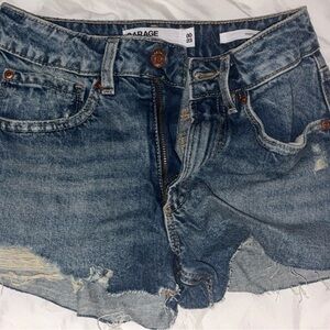 Garage Women's Blue Denim Shorts